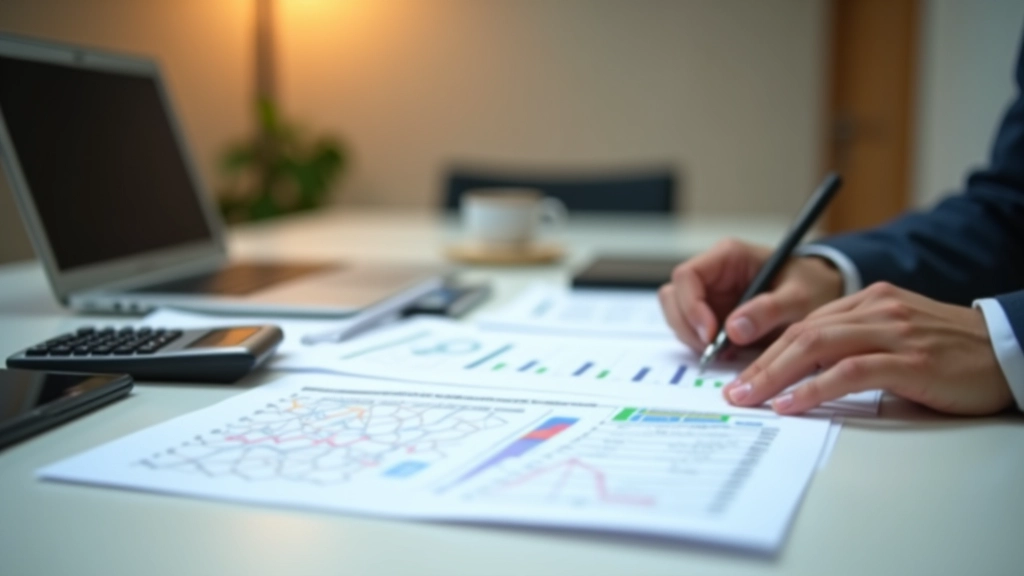 Islamic geometric patterns with financial planning documents and calculator representing takaful insurance concepts